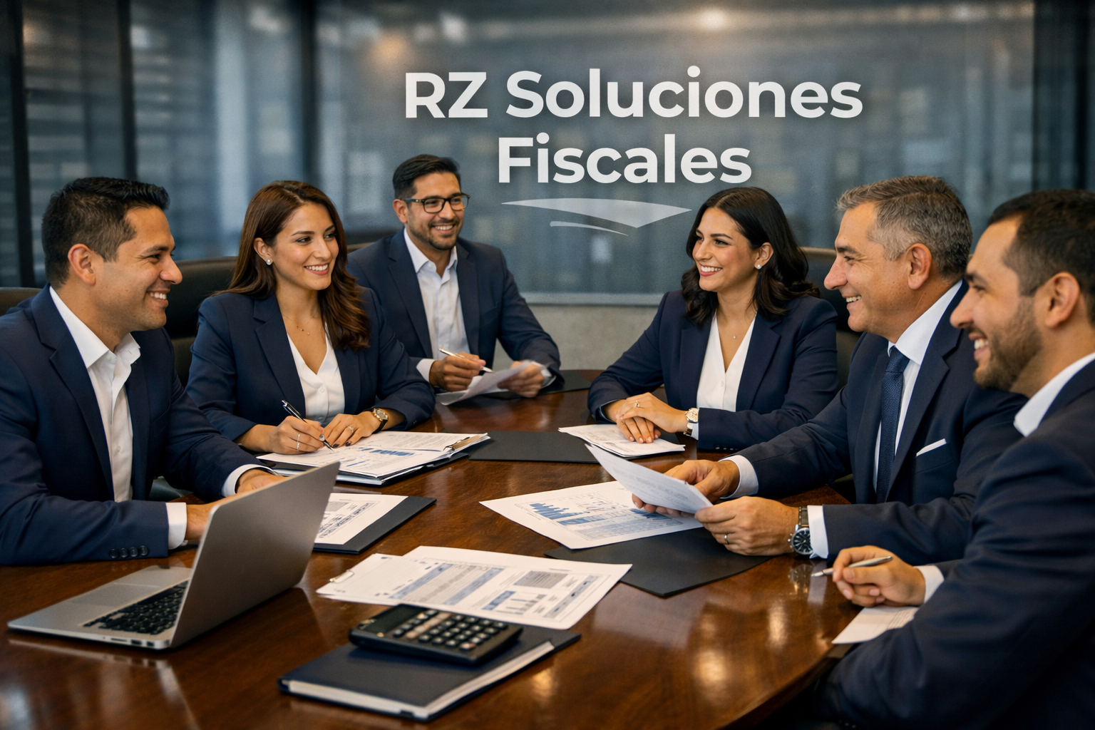 Equipo profesional de contadores de RZ Soluciones Fiscales
